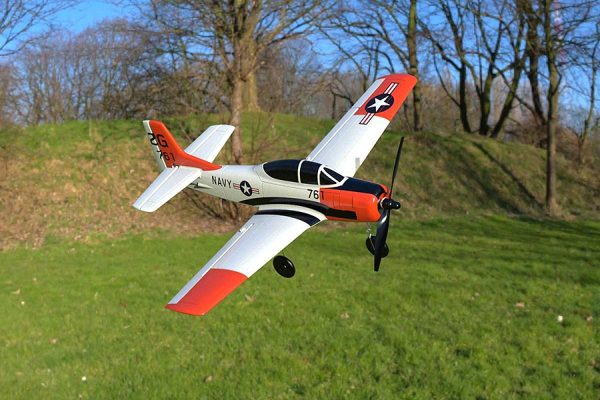 Volantex T-28 Trojan 4ch 400MM Brushed W/Gyro EPP RTF - Image 4
