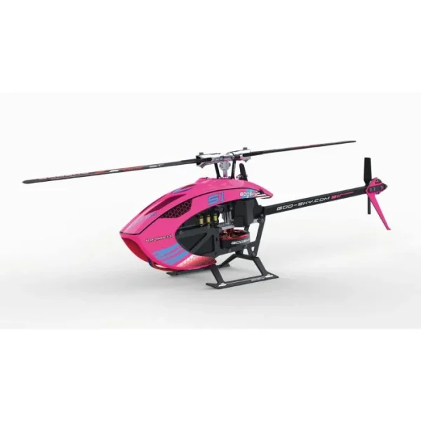 Goosky S1 Legend Electric RC Helicopter Pink - Image 2