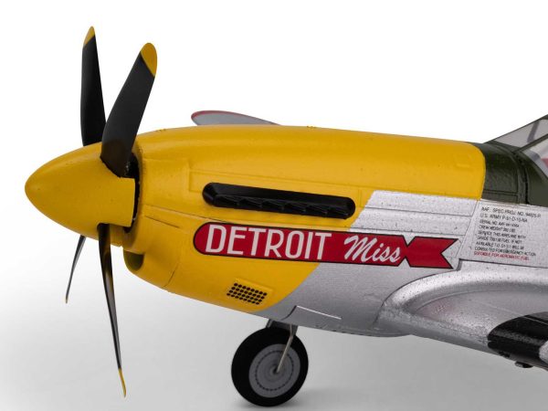 UMX P-51D Mustang "Detroit Miss" BNF Basic with AS3X and SAF - Image 6
