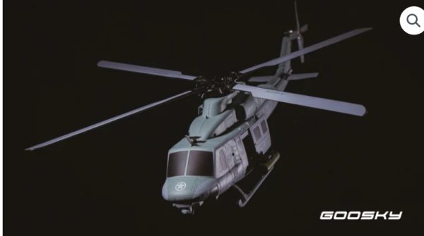Goosky E2 UH-1Y Venom RTF Helicopter : BAF050003 - Image 2