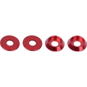 M2 finishing wahsers - Red