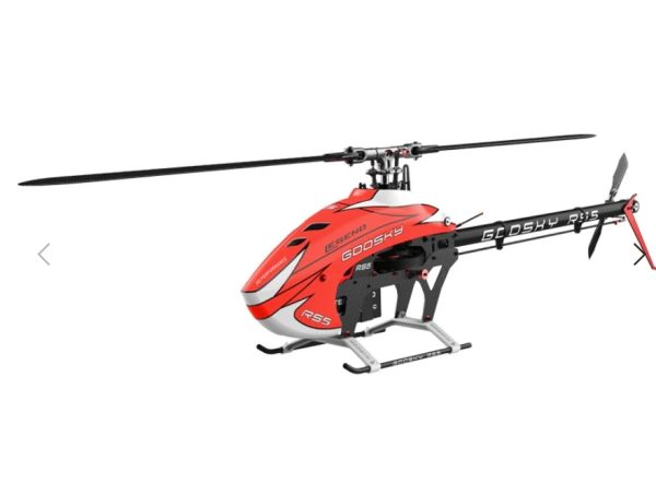 Goosky Legend RS5 Helicopter Kit w/o Blade - Orange (Unassembled)