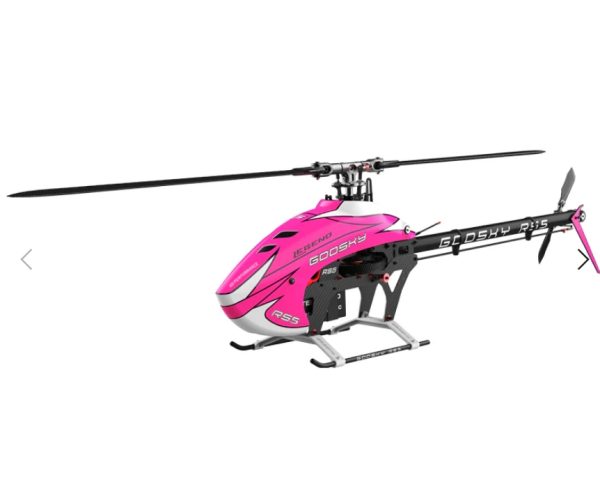 Goosky Legend RS5 Helicopter Kit w/ Blade - Pink (Unassembled)