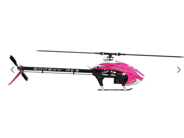 Goosky Legend RS5 Helicopter Kit w/ Blade - Pink (Unassembled) - Image 2