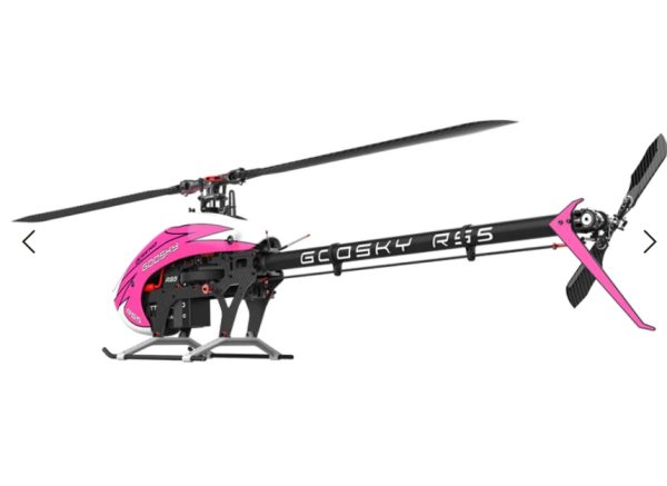 Goosky Legend RS5 Helicopter Kit w/ Blade - Pink (Unassembled) - Image 3