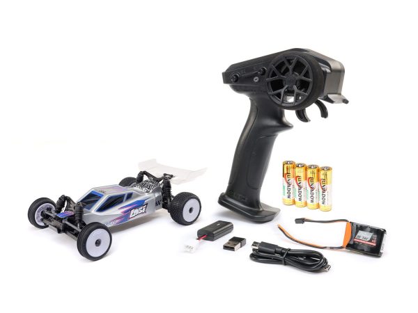 Losi 1/24th Micro-B 2wd Buggy RTR - Silver - Image 4