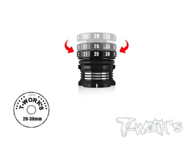 TT-116 Adjustable Ride Height Gauge V2 20-30mm