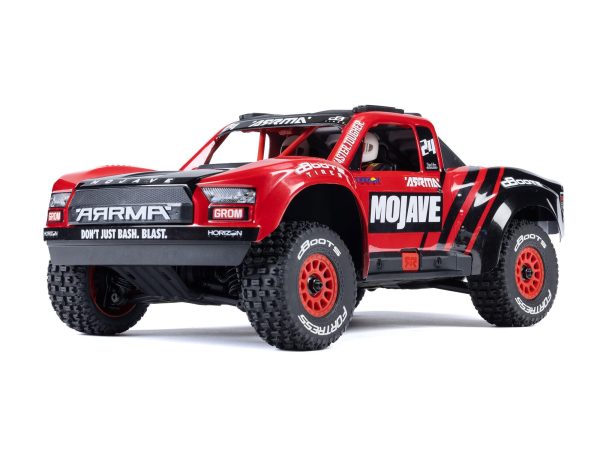 1/16 MOJAVE GROM MEGA 4X4 DT with Battery & Charger Red