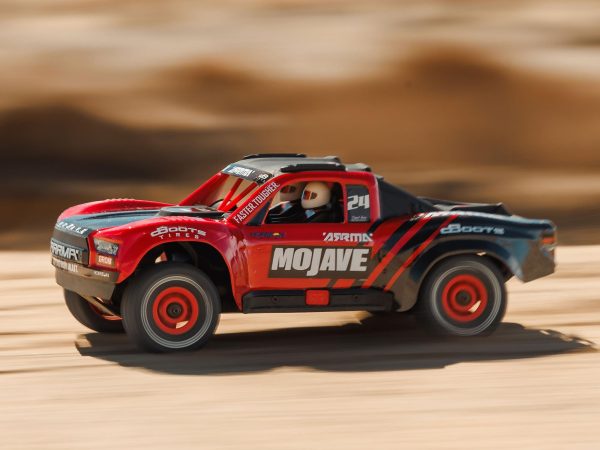 1/16 MOJAVE GROM MEGA 4X4 DT with Battery & Charger Red - Image 6