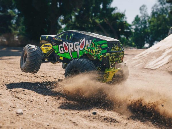 1/10 GORGON MEGA 550 2WD MT with Battery & Charger Yellow - Image 3