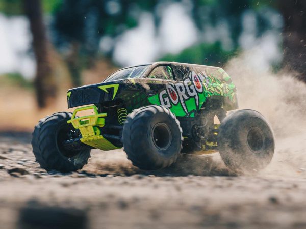 1/10 GORGON MEGA 550 2WD MT with Battery & Charger Yellow - Image 4