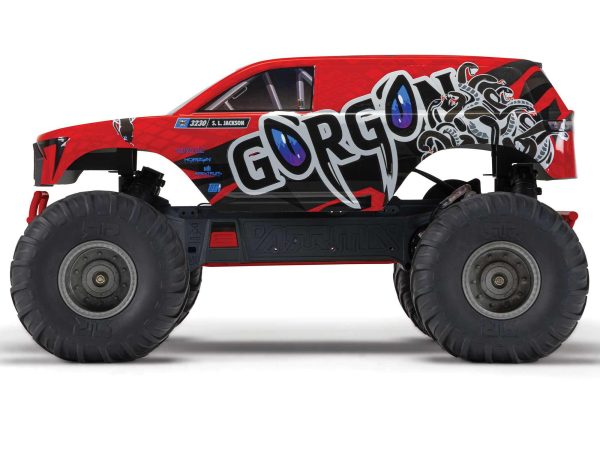 1/10 GORGON MEGA 550 2WD MT with Battery & Charger Red - Image 2