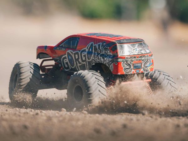 1/10 GORGON MEGA 550 2WD MT with Battery & Charger Red - Image 3