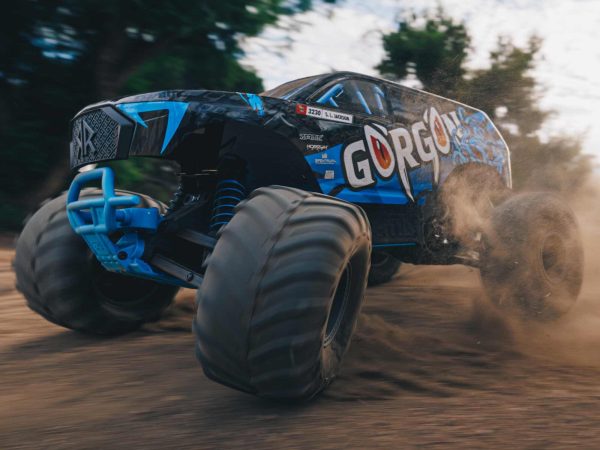 1/10 GORGON MEGA 550 2WD MT (no Battery/Charger) Blue - Image 4