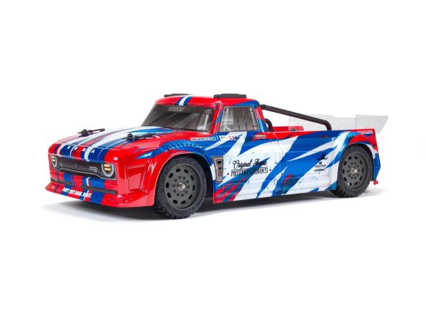 1/8 INFRACTION MEGA Resto-Mod Truck with Batt/Chg Red/Blue