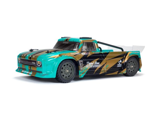 1/8 INFRACTION MEGA Resto-Mod Truck with Batt/Chg Teal/Brnze