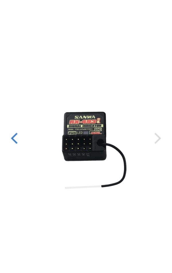 Sanwa Exzes ZIII Stick Radio Set inc 493i - Image 2