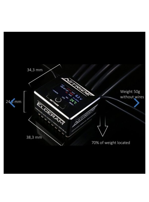 Elceram Nitride G1F 1/10TH ESC 180A - Image 6