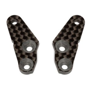 Team Associated RC8B4.1/E Steering Block Arms +2 Carbon