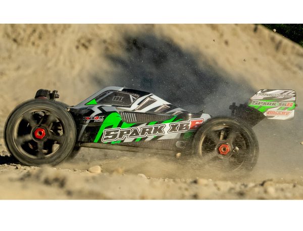 Corally Spark XB6 6S Brushless Basher Buggy RTR - Green - Image 4