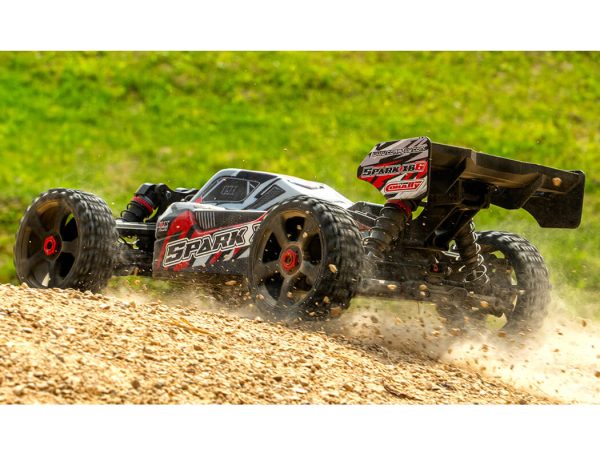 Corally Spark XB6 6S Brushless Basher Buggy RTR - Red - Image 4
