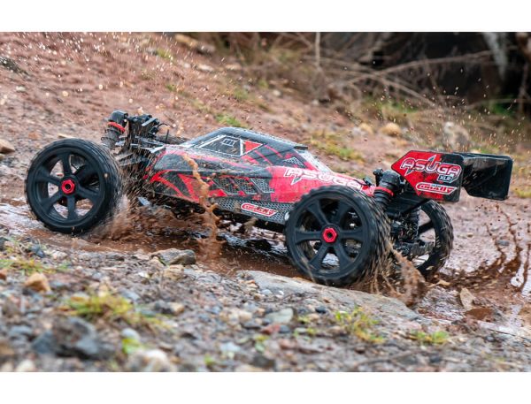 Corally Asuga XLR 6S Brushless Buggy RTR - Red - Image 6