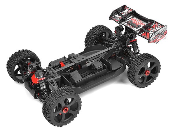 Corally Spark XB6 6S Brushless Basher Buggy RTR - Red - Image 3