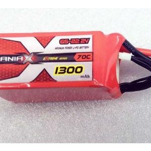 ManiaX 22.2V 1300mAh 70C Lipo