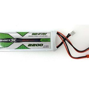 ManiaX 7.4V 2200mAh 30C BEC+JR Plug Lipo