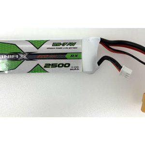 ManiaX 7.4V 2500mAh EC3/JR Plug Lipo