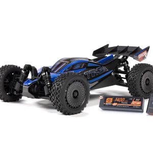 1/14 TYPHON GROM 223S BLX 4X4 with Batt/Charger Blue