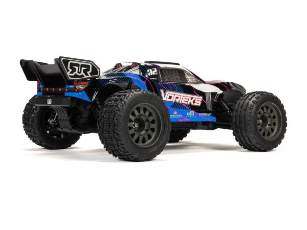 1/10 VORTEKS MEGA 550 4X2 ST ARTR (No Battery/Charger) Blue - Image 2