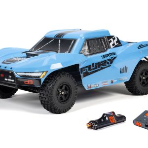 1/10 FURY MEGA 550 4X2 SCT with Battery & Charger Blue