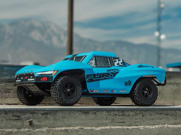 1/10 FURY MEGA 550 4X2 SCT with Battery & Charger Blue - Image 3