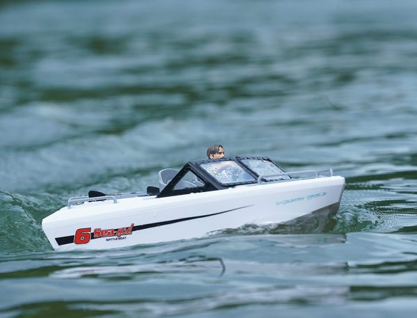 HENG LONG SEA-GOD 6 KARTING BRUSHLESS RTR BOAT 245MM WHITE - Image 3