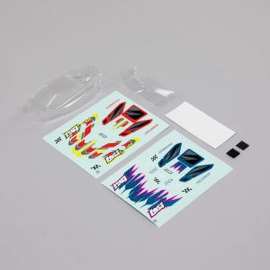Losi Body & Wing - Clear (Micro-B)