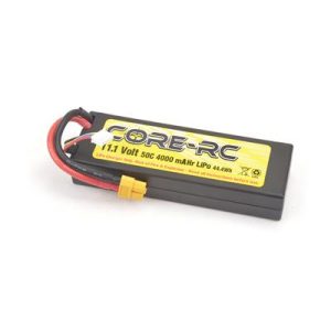 Core RC - 4000MAH 11.1v 50c 3s Lipo - XT60 (Hard Case)
