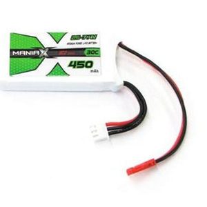 ManiaX 7.4V 450mAh 30C - BEC Lipo