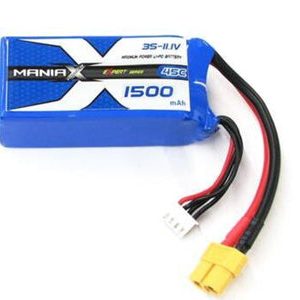 ManiaX 11.1V 1500mAh 45C Lipo