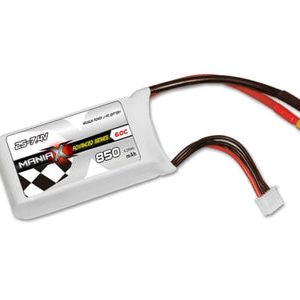 ManiaX 2S-7.4V 850mAh 60C Lipo