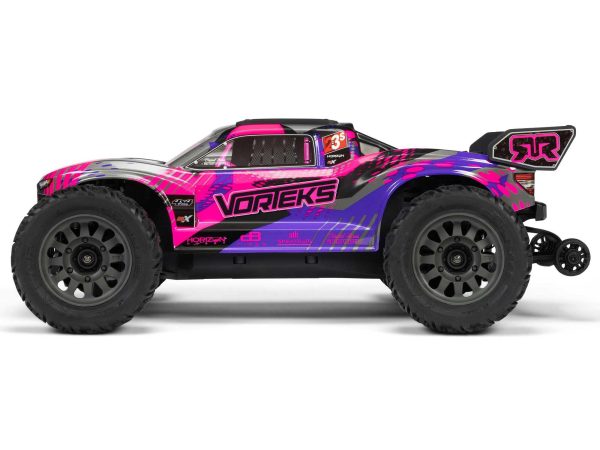1/10 VORTEKS 223S BLX 4X4 Stadium Truck RTR with DSC Purple - Image 3