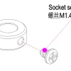 Main Shaft Hold Base - OMP M1 : OSHM1008 - Image 2