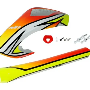 Airbrush Fibreglass Wind Tear Fuselage - OMP Hobby M1 EVO : MH-M1EV-FLWT