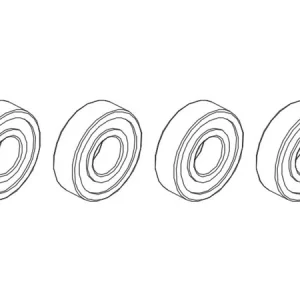 Ball Bearing 682X (4) - OMP M1 : OSHM1021
