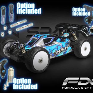 Sparko F8E Euro 25 1/8th 4wd Electric Competition Kit