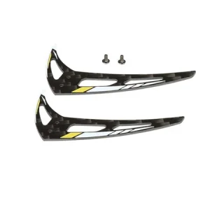 Vertical Stabiliser Set (Yellow) - OMP M1 EVO : OSHM1204Y