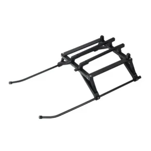 Aluminum Tube/3D Printed Landing Gear Hughes 300 Style - OMP Hobby M2 V2/EXP/EVO : MH-M2EX006HBK