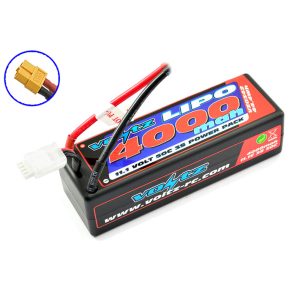 Voltz 4000mah Hard Case 11.1v 50c Lipo Stick 2/XT60