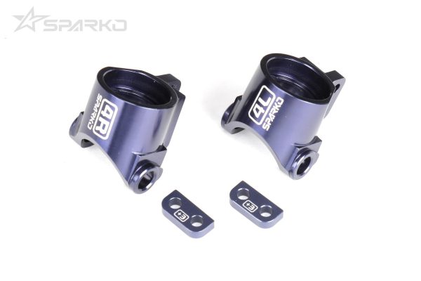 Sparko F8 Aluminium steering block 4 degrees (2)