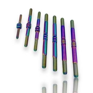 Tekno NB48/EB48 2.2 Titanium "Milled'' Turnbuckles - Multiple Colours